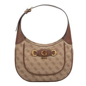 Guess Sac à main Izzy Guess Latte logo brown Beige multi