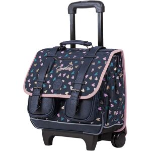 Cameleon Cartable à roulettes 38cm Vintage Fantasy Cameleon Bleu Multi