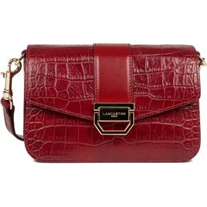 Lancaster Petit sac travers en cuir Exotic Valor Lancaster Rouge