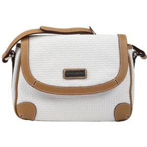 Sac travers Vinyle et cuir Fidelio Ted Lapidus Blanc