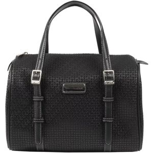 Sac a main Vinyle et cuir Fidelio Ted Lapidus Noir