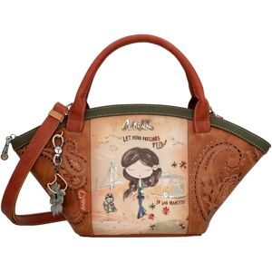 Sac a main panier Peace and Love Anekke Beige multi