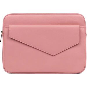 Pochette ordinateur en cuir Zoe Lancaster Rose