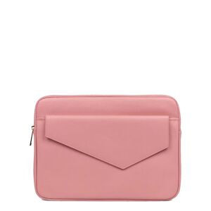 Pochette ordinateur en cuir Zoé Lancaster Rose - Publicité