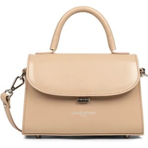 Petit sac a main en cuir Suave Even Lancaster Beige