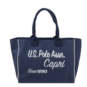 Sac plage en coton US Polo Bleu marine - Publicité