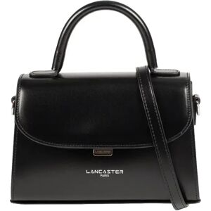 Petit sac a main en cuir Suave Even Lancaster Noir