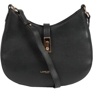 Lancaster Sac besace en cuir - Foulonne Milano (Couleur: Noir) Noir