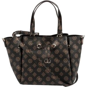 Guess Sac Shopping Digital Logo (Couleur: Marron) Marron - Publicité