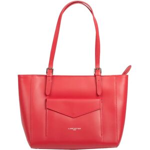 Sac Cabas epaule Constance Lancaster (Couleur: Rouge) Rouge