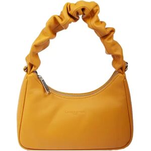 Petit sac en cuir porté épaule Soft Chouchou Lancaster (Couleur: Jaune) Jaune