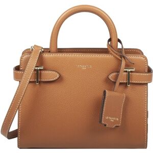 Sac a main en cuir Emilie Le Tanneur Camel