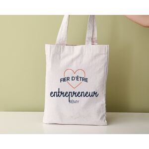 Cadeaux.com Tote bag personnalisable - Fier d'etre entrepreneur
