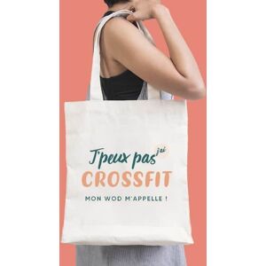 Cadeaux.com Tote bag personnalisable - J'peux pas j'ai crossfit