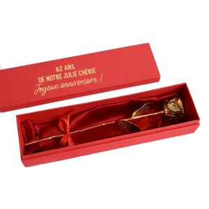 Cadeaux.com Rose en or femme 82 ans