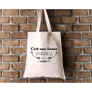 Cadeaux.com Tote bag Personnalisable - Je suis super - 100% coton naturel