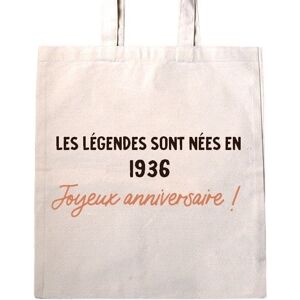 Cadeaux.com Tote bag message generique annee 1936