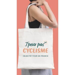 Cadeaux.com Tote bag personnalisable - J'peux pas j'ai cyclisme