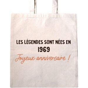 Cadeaux.com Tote bag message generique annee 1969