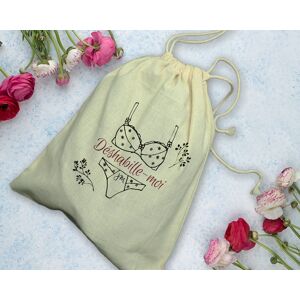 Cadeaux.com Pochon Lingerie Déshabille moi - Petit - 25x30cm