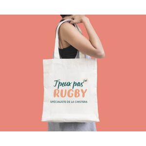 Cadeaux.com Tote bag personnalisable - J'peux pas j'ai rugby