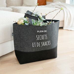 cadeauxfolies Sac cabas personnalisé en feutre avec texte, Fête des mères, Cadeau femme, Cadeau pour sa copine, Cadeaux soeur, Cadeaux maman - Publicité