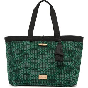 WOOMEN Sac Porte Épaule Oeillet Coton vegan Vert