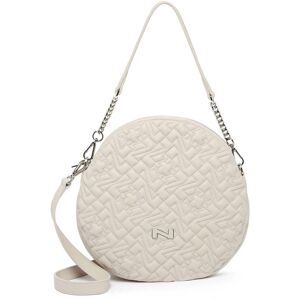 Sac Porte Épaule Anna Quilted Cuir Nathan Baume Beige