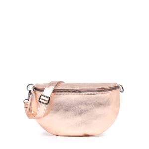 Sac Banane Nine Cuir Milano Rose