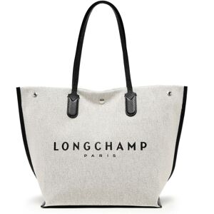 Sac Cabas L Essential Toile Longchamp Beige - Publicité