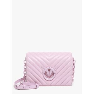 Sac Bandouliere Love Bag Quilt Cuir Pinko Rose