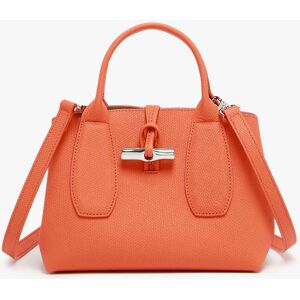 Sac À Main S Roseau Cuir Longchamp Orange