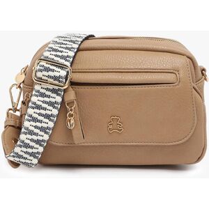 Sac Bandouliere Zip Lulu Castagnette Marron