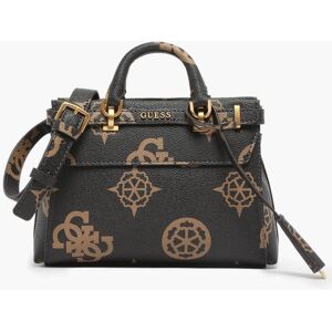 Sac Bandouliere Sestri Logo Guess Marron