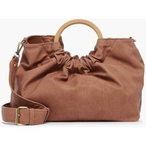 WOOMEN Sac Porte Main Acacia vegan Marron