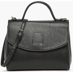 Sac Bandoulière Balade Cuir Etrier Noir - Publicité