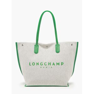 Sac Cabas L Essential Toile Longchamp Vert - Publicité