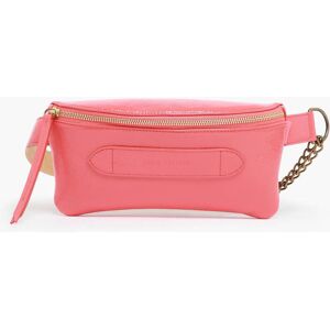 Sac Ceinture Coachella Cuir Vernis Froissé Marie Martens Rose - Publicité