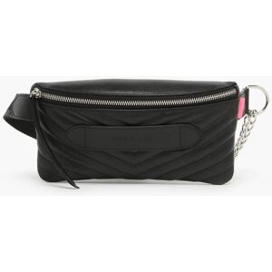 Sac Ceinture Coachella Matelasse Cuir Marie Martens Noir