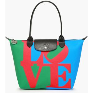 Sac Cabas M Longchamp X Robert Indiana Longchamp Multicolore - Publicité