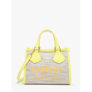 Sac À Main Cabas D'ete Avec Bandouliere Lancel Jaune