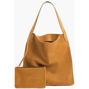 Sac Hobo Lady En Cuir Velours Gerard Darel Marron