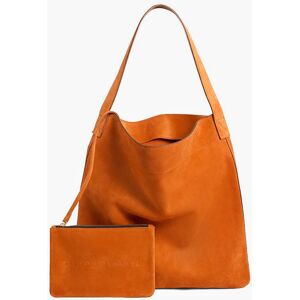 Sac Hobo Lady En Cuir Velours Gerard Darel Orange