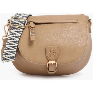 Sac Bandouliere Zip Lulu Castagnette Marron