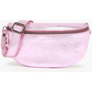 Sac Banane Nine Cuir Milano Rose