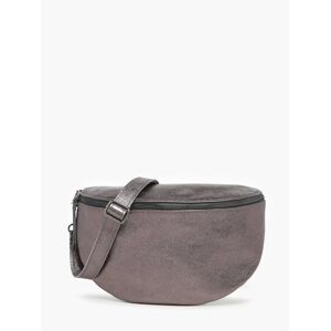 Sac Banane Nine Cuir Milano Gris