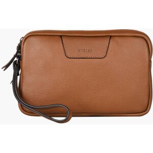 Pochette Homme Flandres Cuir Etrier Marron - Publicité