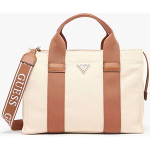 Sac Porté Main Canvas Guess Beige - Publicité