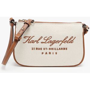 Sac Bandoulière Hotel Karl Coton Karl Lagerfeld Beige - Publicité