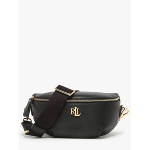 Sac Banane Marcy Cuir Lauren Ralph Lauren Noir - Publicité